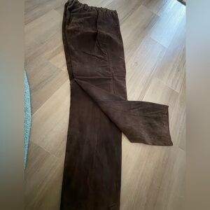 Vintage Saks Fifth Avenue Suede Pants